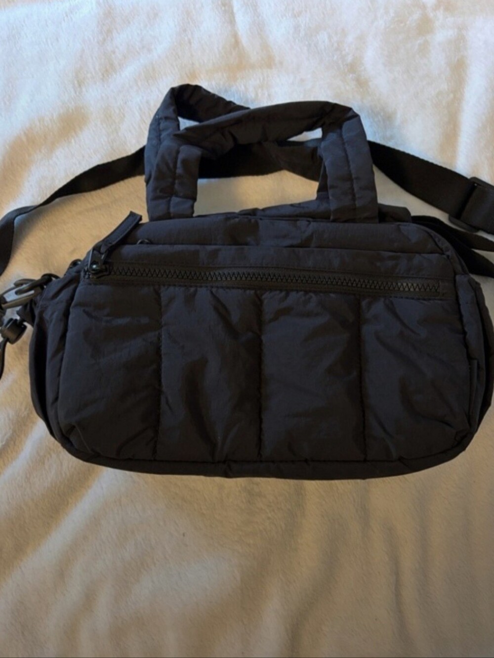 Bagsmart Quilted Puffer Crossbody Bag